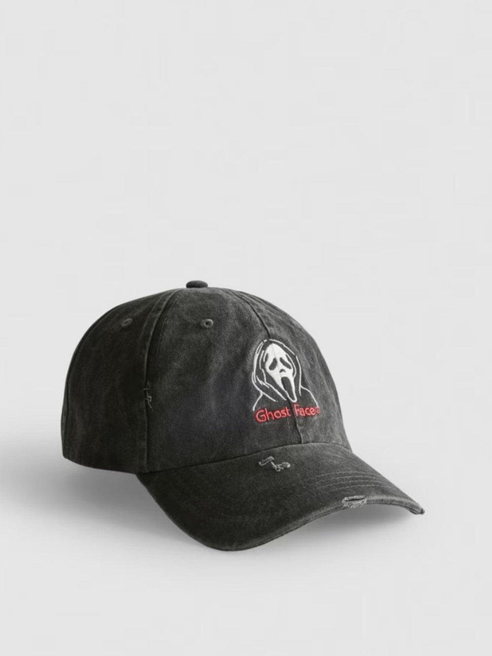 Primark Ghost Face Distressed Cap